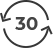 30 дней на обмен и возврат